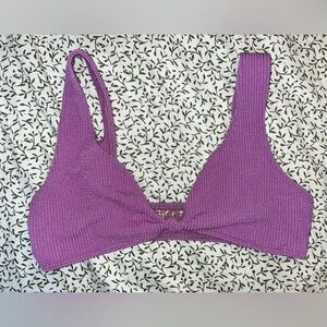 SKatie Penny Crinkle top purple